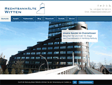 Tablet Screenshot of anwaelte-witten.com